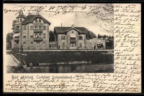 AK Bad Aibling, Ansicht vom Kurhotel Johannisbad