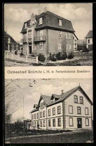 AK Grömitz i. H., Ferienkolonie Seestern
