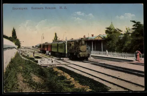 AK Jessentuki, Bahnhof Wladik