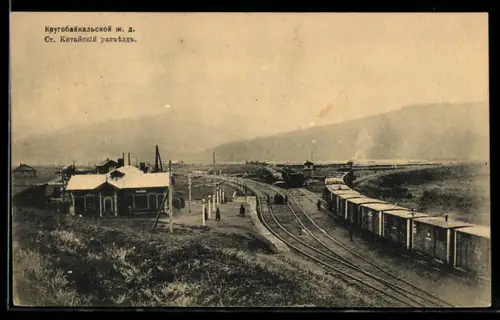 AK Kitaisky Razyed, Station der Baikalbahn