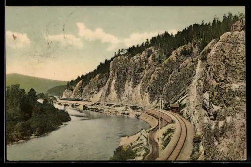 AK Katow-Iwanowsk, Station Wjassowaja der Transsibirischen Eisenbahn