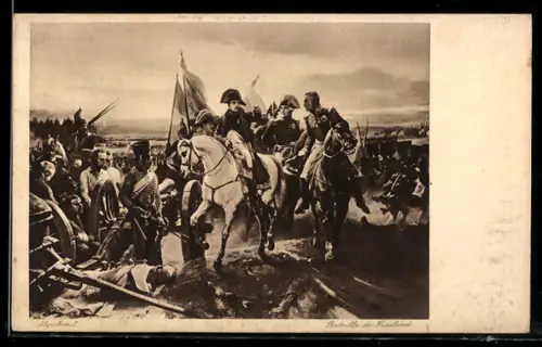 AK Napoleon, bataille de Friedland