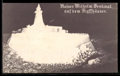 AK Kyffhäuser, Kaiser-Wilhelm-Denkmal