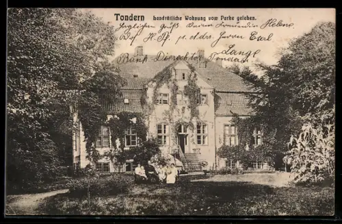 AK Tondern, Landrätliche Wohnung mit Park