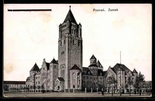 AK Posen / Poznan, Königliches Residenzschloss