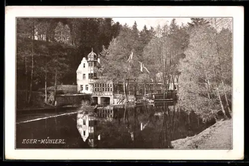 AK Eger, Mühlerl mit Umgebung