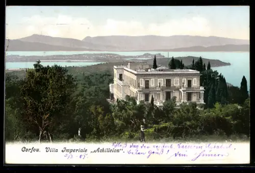 AK Corfou, Villa Imperiale Achilleion