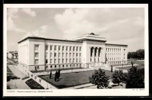 AK Krakau-Krakow, Regierungsgebäude (Bergakademie)