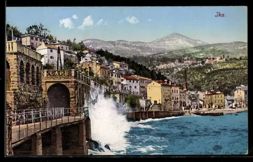 AK Ika, Ortspartie am Wasser