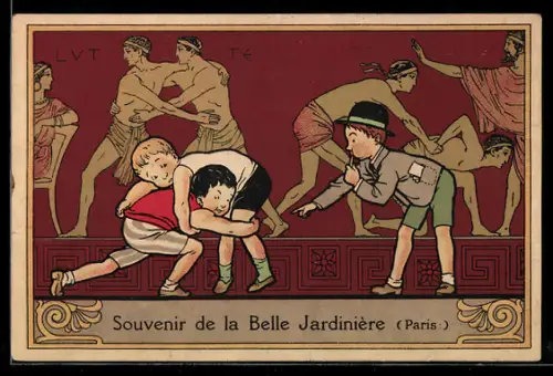 AK Kinder beim Ringen