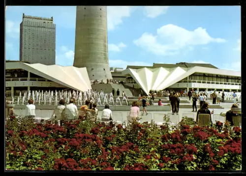 AK Berlin, Kaskaden am Fernseh- und Ukw-Turm