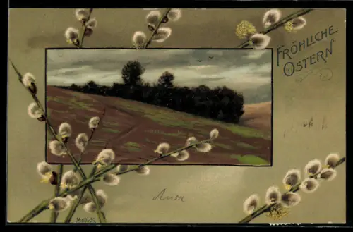 Künstler-AK Alfred Mailick: Schöne Landschaft