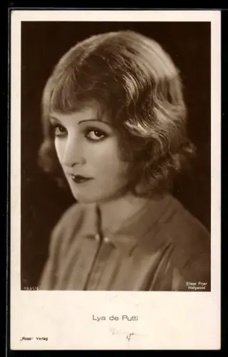 AK Schauspielerin Lya de Putti im Kostüm einer Bühnenrolle