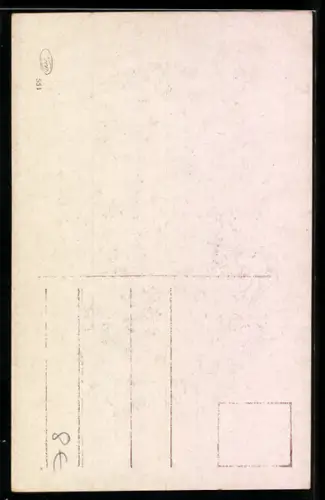 AK Rokoko-Paar, Ständchen im Freien