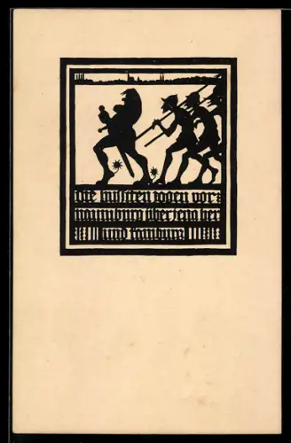 AK Naumburg, Hussiten rücken gegen Stadt Naumburg heran, Märchen