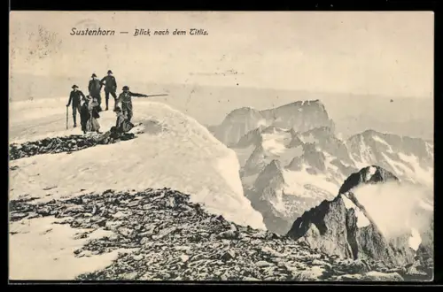 AK Sustenhorn, Blick nach dem Titlis