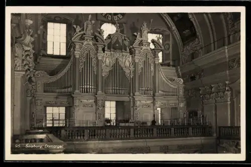 AK Salzburg, Ansicht der Domorgel