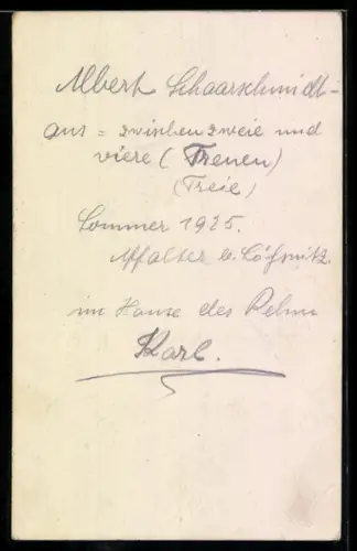 Künstler-AK Handgemalt: Ruderboot auf dem Wasser