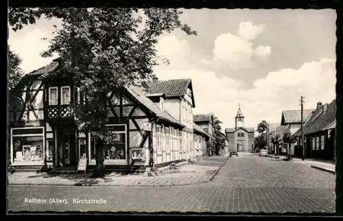 AK Rethem /Aller, Kirchstrasse