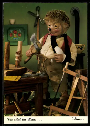 AK Die Axt im Haus... Mecki hat einen verletzten Daumen