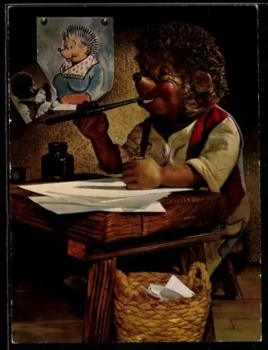 AK Mecki schreibt einen Brief