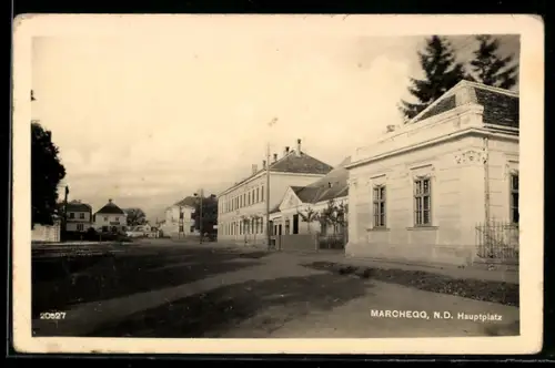 AK Marchegg /N.D., Hauptplatz