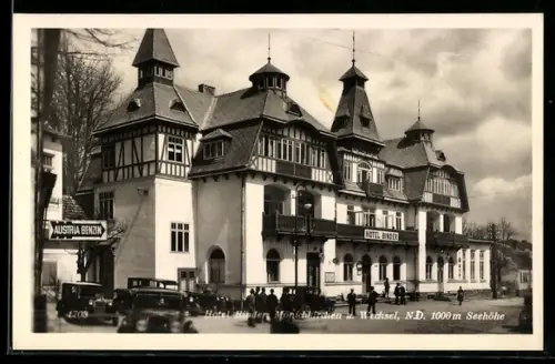 AK Mönichkirchen a. Wechsel, Hotel Binder