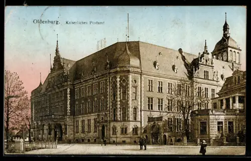 AK Oldenburg, Kaiserliches Postamt