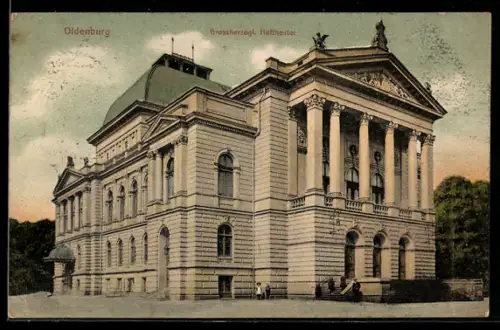 AK Oldenburg, Grossherzogl. Hoftheater