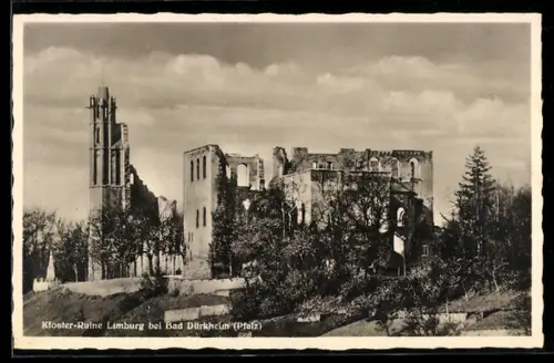 AK Bad Dürkheim /Pfalz, Klosterruine Limburg