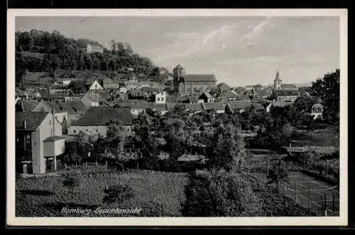 AK Homburg /Saar, Gesamtansicht aus der Vogelschau