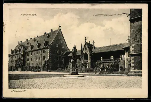 AK Meissen, Kornhaus, Verbindungsgang, Denkmal