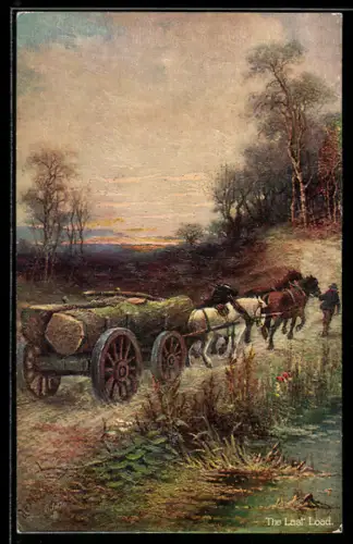 Künstler-AK Raphael Tuck & Sons Nr. 9443: The Last Load