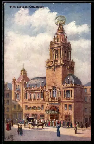 Künstler-AK Raphael Tuck & Sons: London, The London Coliseum