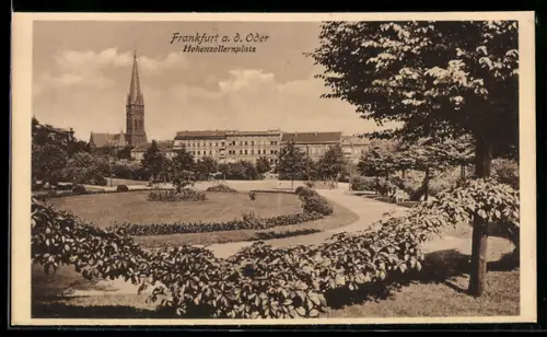 AK Frankfurt a. d. Oder, Hohenzollernplatz