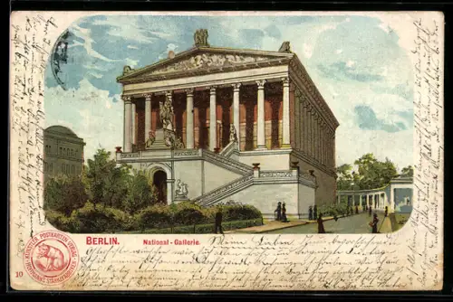 Lithographie Berlin, National-Galerie