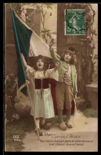 AK Chanson d`Alsace, Propaganda