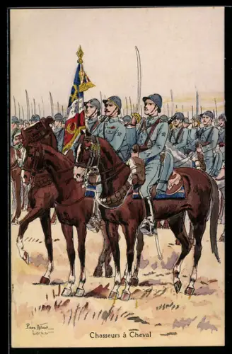 AK Chasseurs à Cheval, Kavallerie