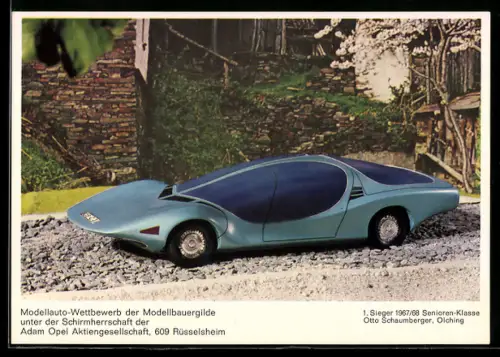 AK Rüsselsheim, Modellauto-Wettbewerb der Modellbauergilde, Schirmherrschaft der Adam Opel A.G.