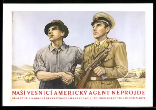 AK Nasi vesnici ameriký agent neprojde