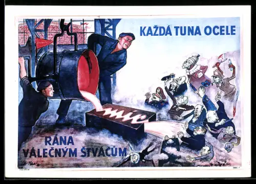 AK Kazda tuna ocele rána válecným stvacum