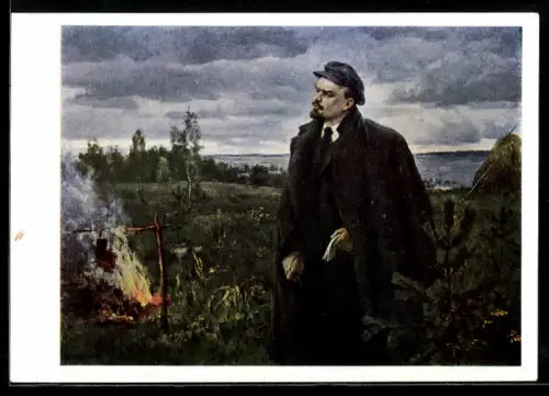 AK Wladimir Iljitsch Lenin im Exil in Finnland