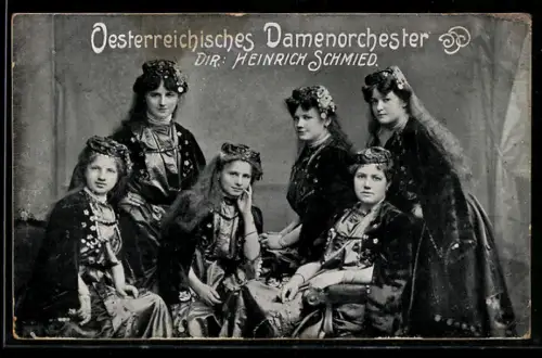 AK Österreichisches Damenorchester, Direktor Heinrich Schmied