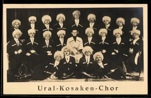 AK Ural-Kosaken-Chor, Dirigent. A. Scholuch