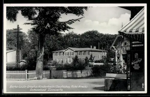 AK Zinnowitz, Berta-Louis-Dreyfus Kinderheim, Deutsches Rotes Kreuz