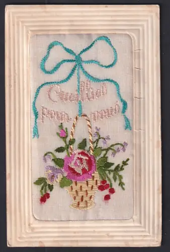 Seidenstick-AK Blumenkorb, Cueillies pour vous