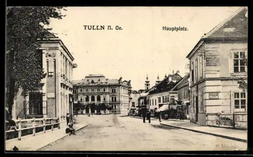 AK Tulln /N.-Ö., Blick auf den Hauptplatz