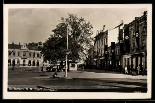 AK Hollabrunn /N.-Ö., platz mit n