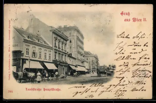 AK Wien, Landstrasse Hauptstrasse