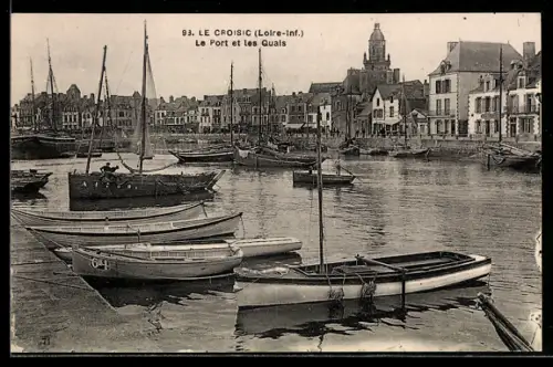 AK Le Croisic, Le Port et les Quais